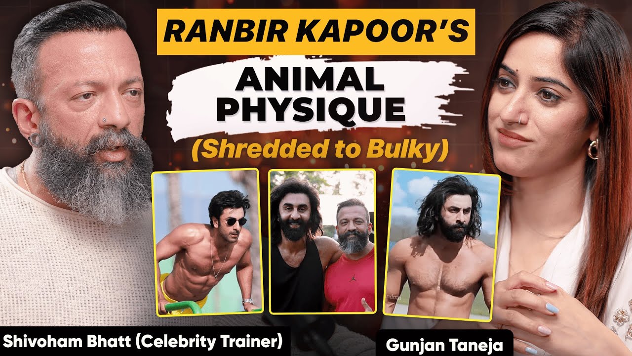 RANBIR KAPOOR’S INSANE TRANSFORMATION for ANIMAL | EP 3 Celebrity Fitness Trainer | GTClips