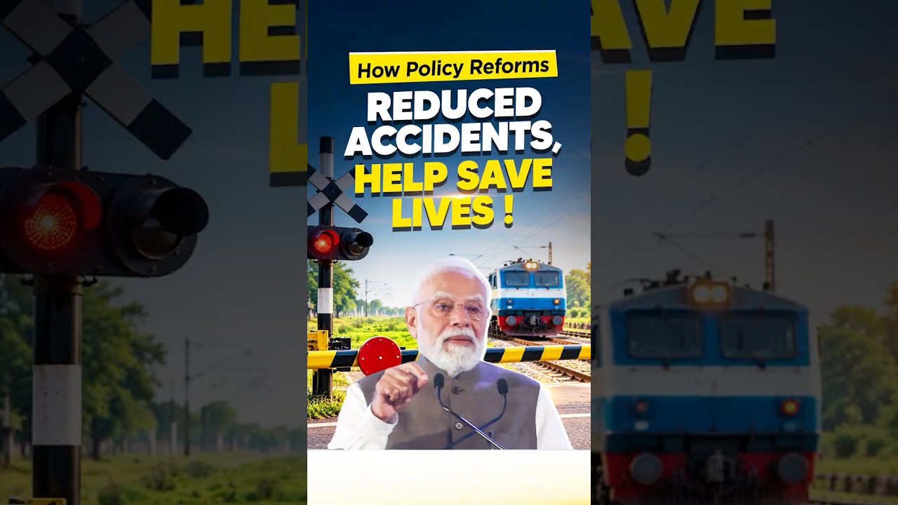 How policy reforms in railways are helping save lives, PM Modi explains | #shorts