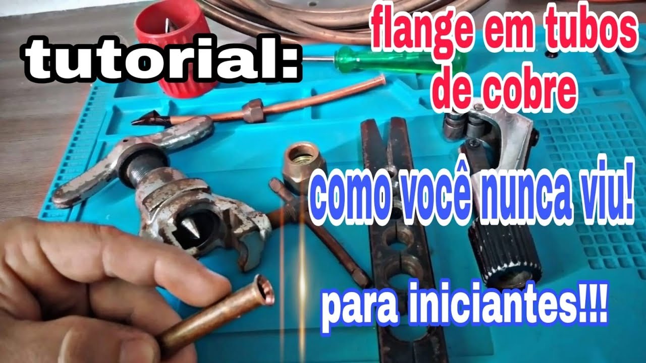 como fazer falange em tubos de cobre. (Como você nunca viu)