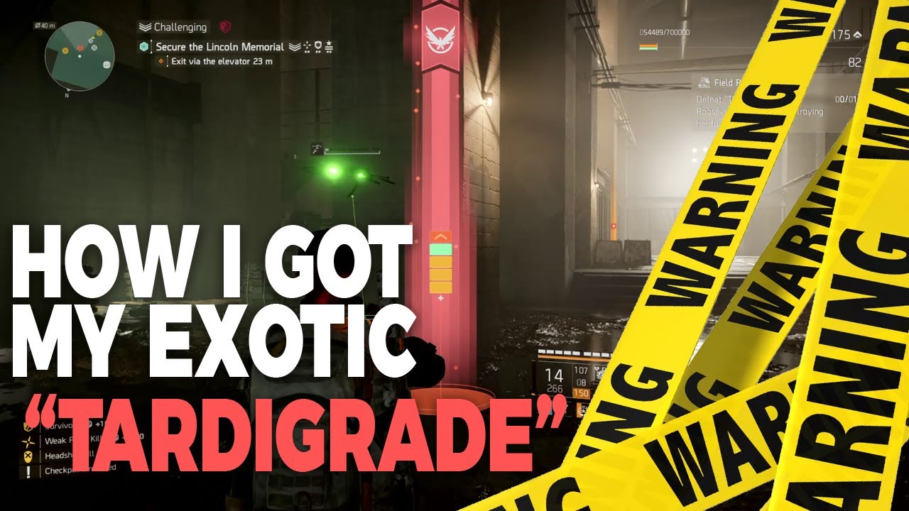 The Division 2: How I got my Exotic - Tardigrade