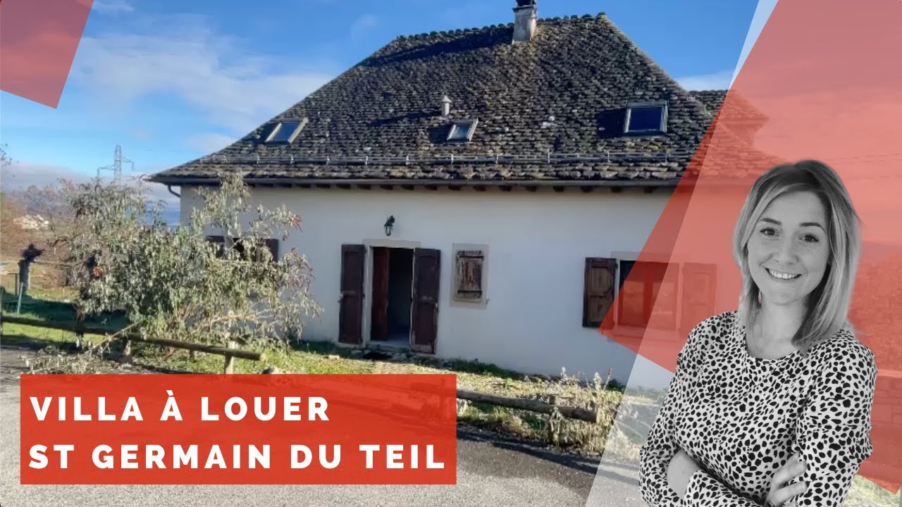 RARE ! - Villa à Louer à St Germain du Teil - Marcel Immo