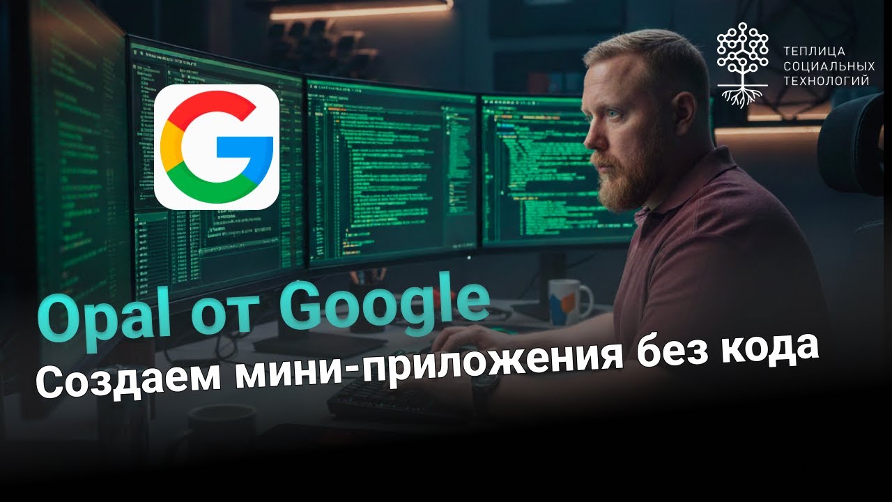 Opal от Google. Новый AI-конструктор приложений без кода