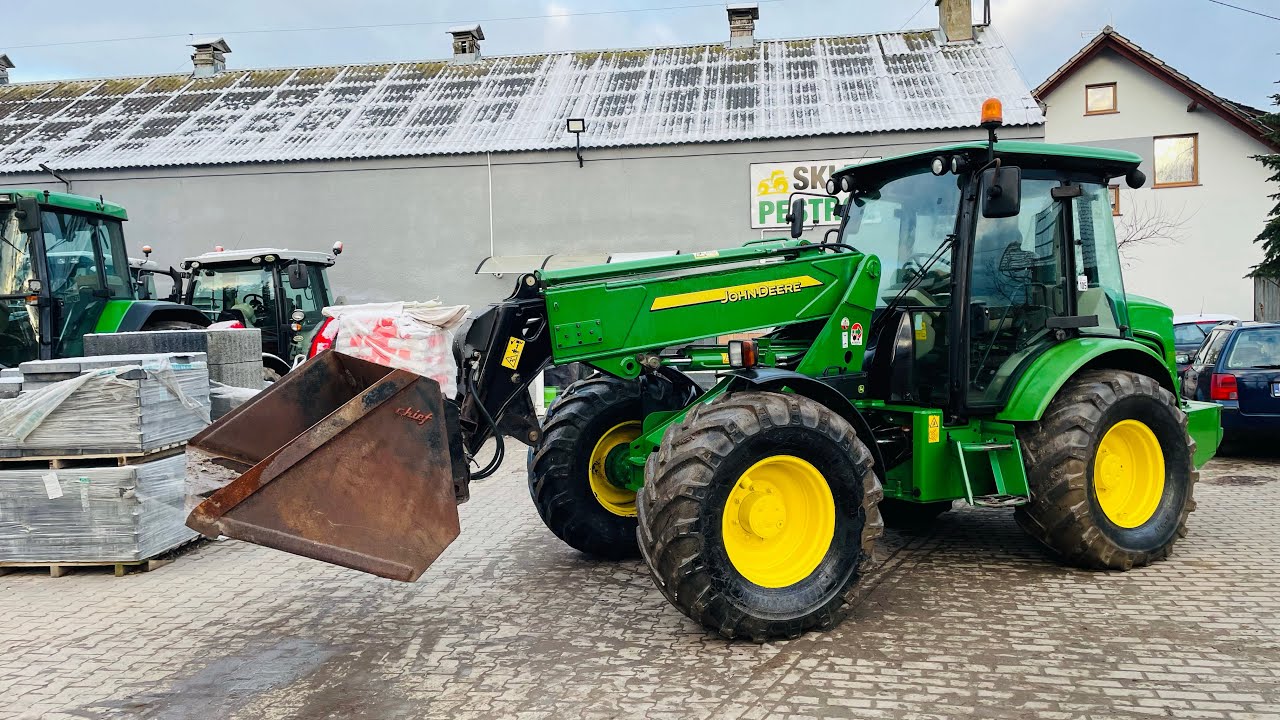 Ładowarka przegubowa JOHN DEERE 3800, 2005r, 5,3 m podnoszenia, 2,5t udźwigu, prezentacja *PESTROL*