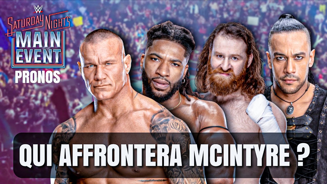 Un show finalement important ? SATURDAY NIGHT'S MAIN EVENT : MES PRONOS