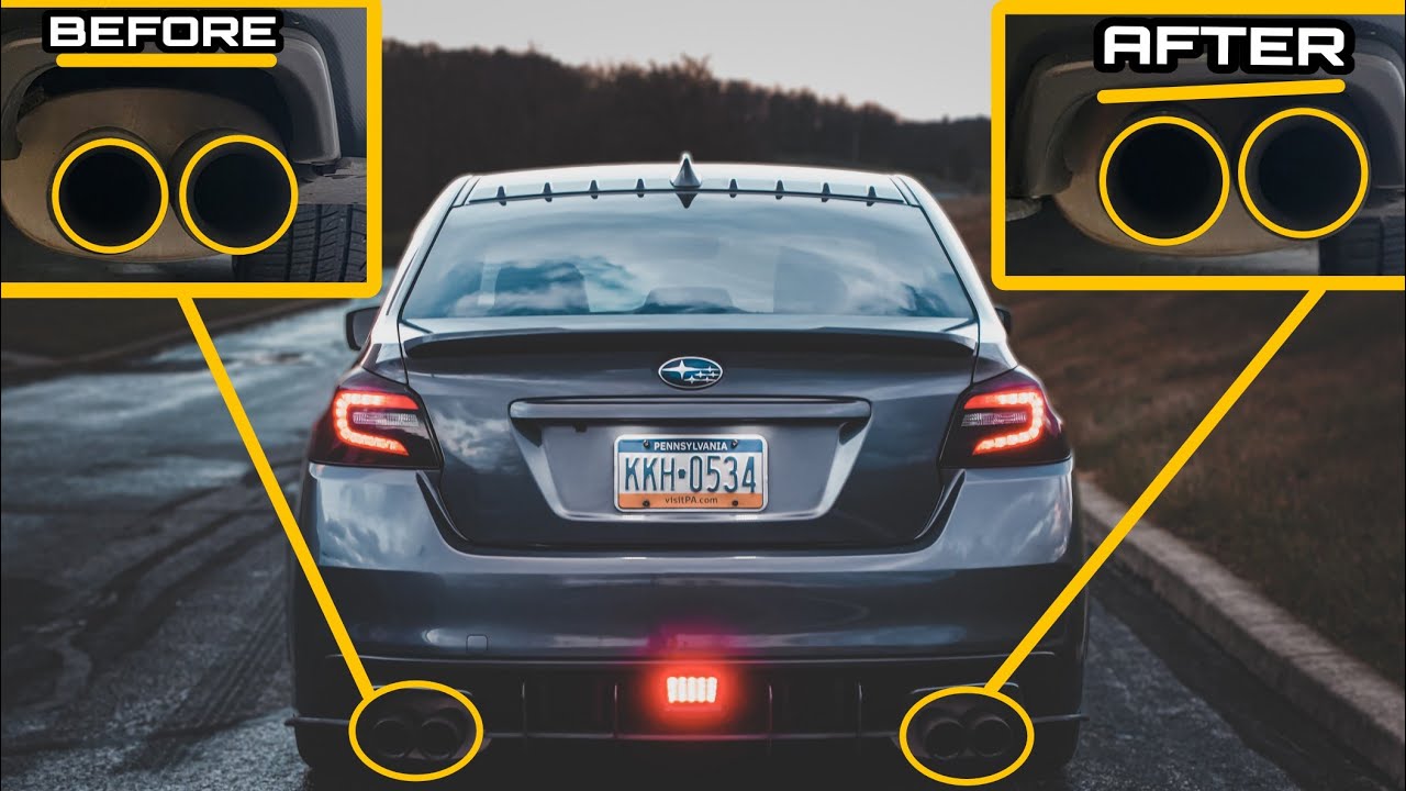 Fixing Exhaust Gap/Sag On My WRX