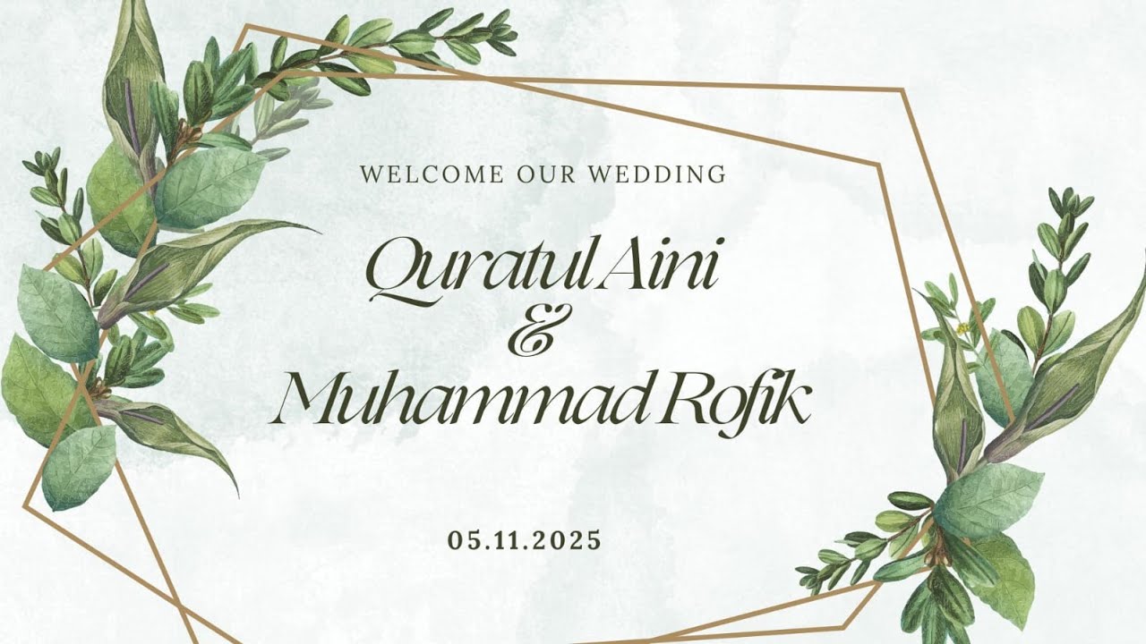 Live Pesta Pernikahan Qurotul Aini & Muhammad Rofik