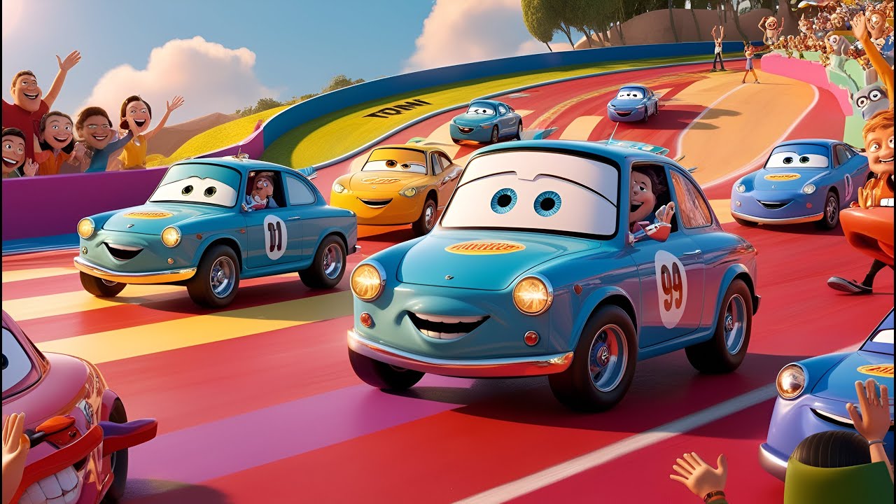 Mavi Araba ile Macera Zamanı: &Ouml;ğrenerek Eğlen! 🚗✨