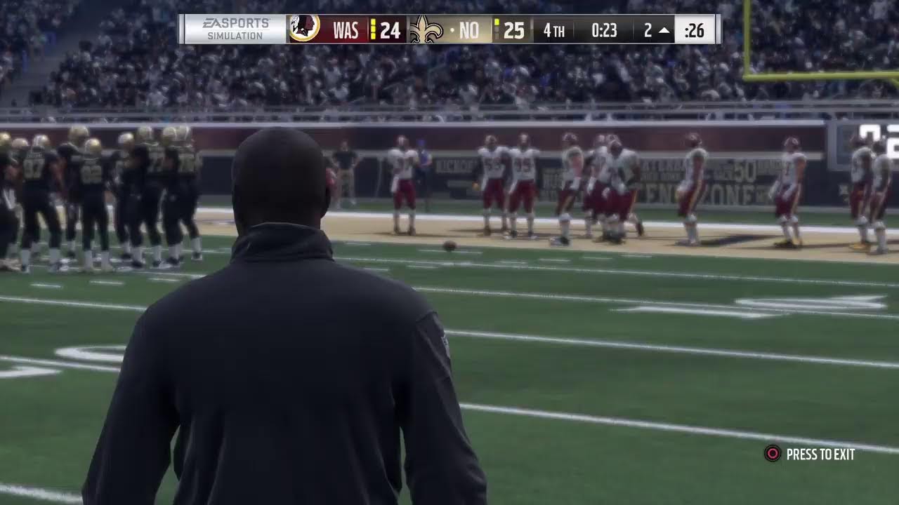 S10 W2 Redskins vs Saints