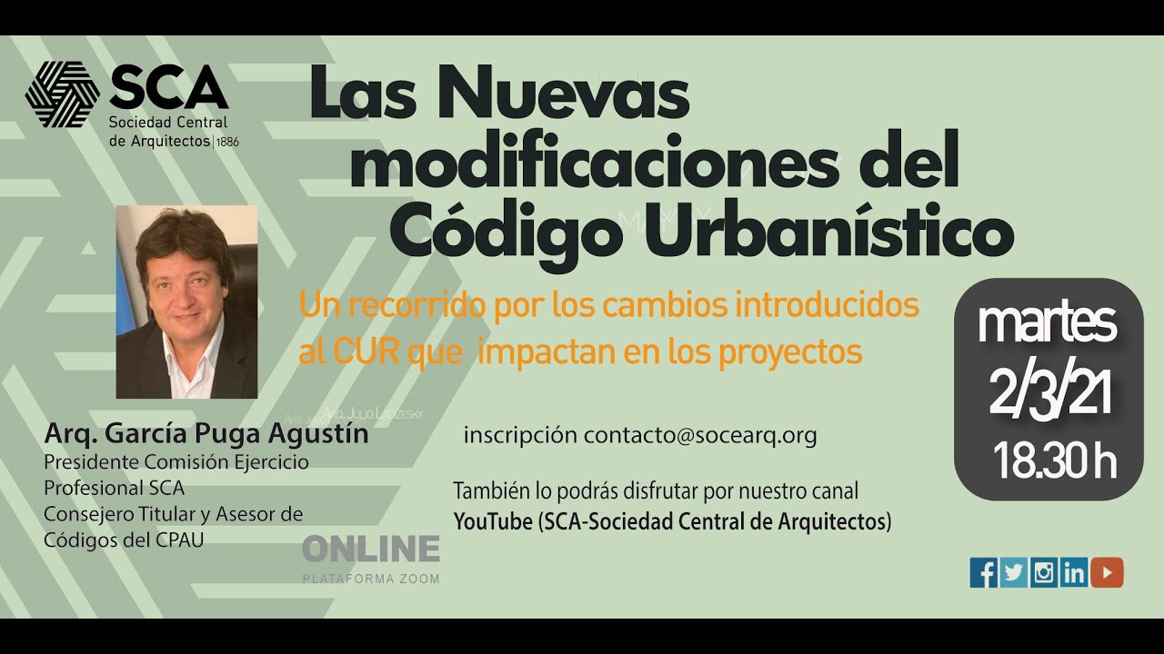 Las nuevas modificaciones del código urbanístico