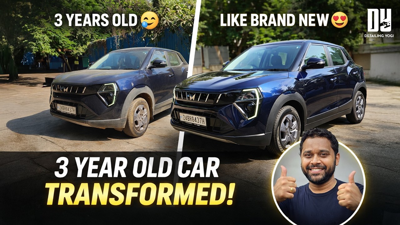3 Year Old Car Transformation 😱 | Full Detailing + Ceramic Coating Results