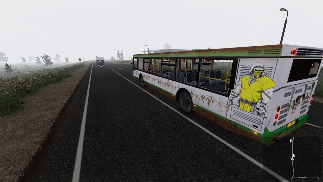 Bus Driver Simulator - Новый окрас на LZ для любителей ржавого метала