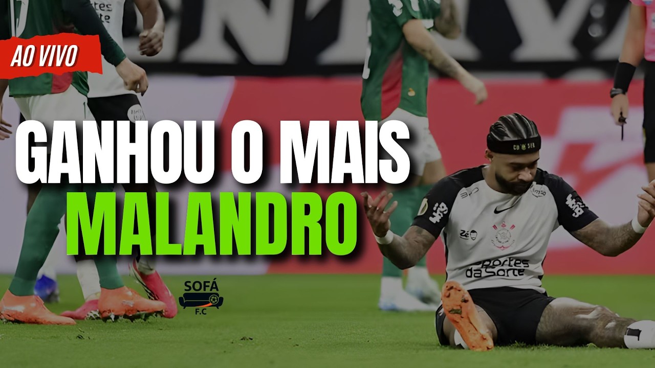 CORINTHIANS AMASSA MAS PALMEIRAS VENCE | FLAMENGO NO MILAGRE E SANTOS RESPIRA