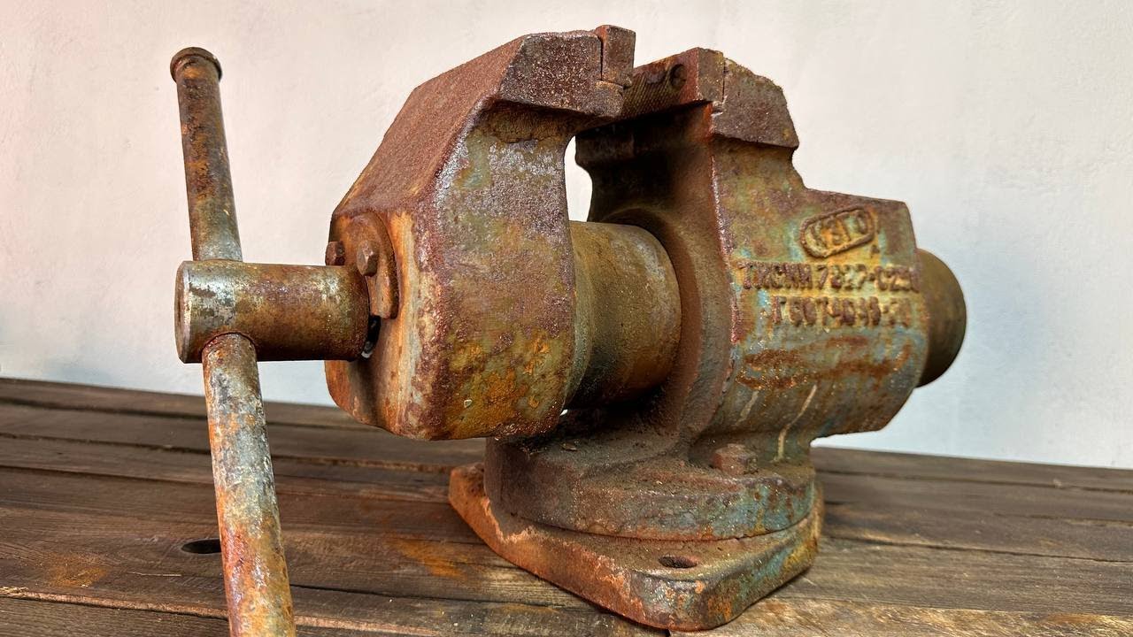 Restoration of a Forgotten Soviet Vise (60 Years Later)
