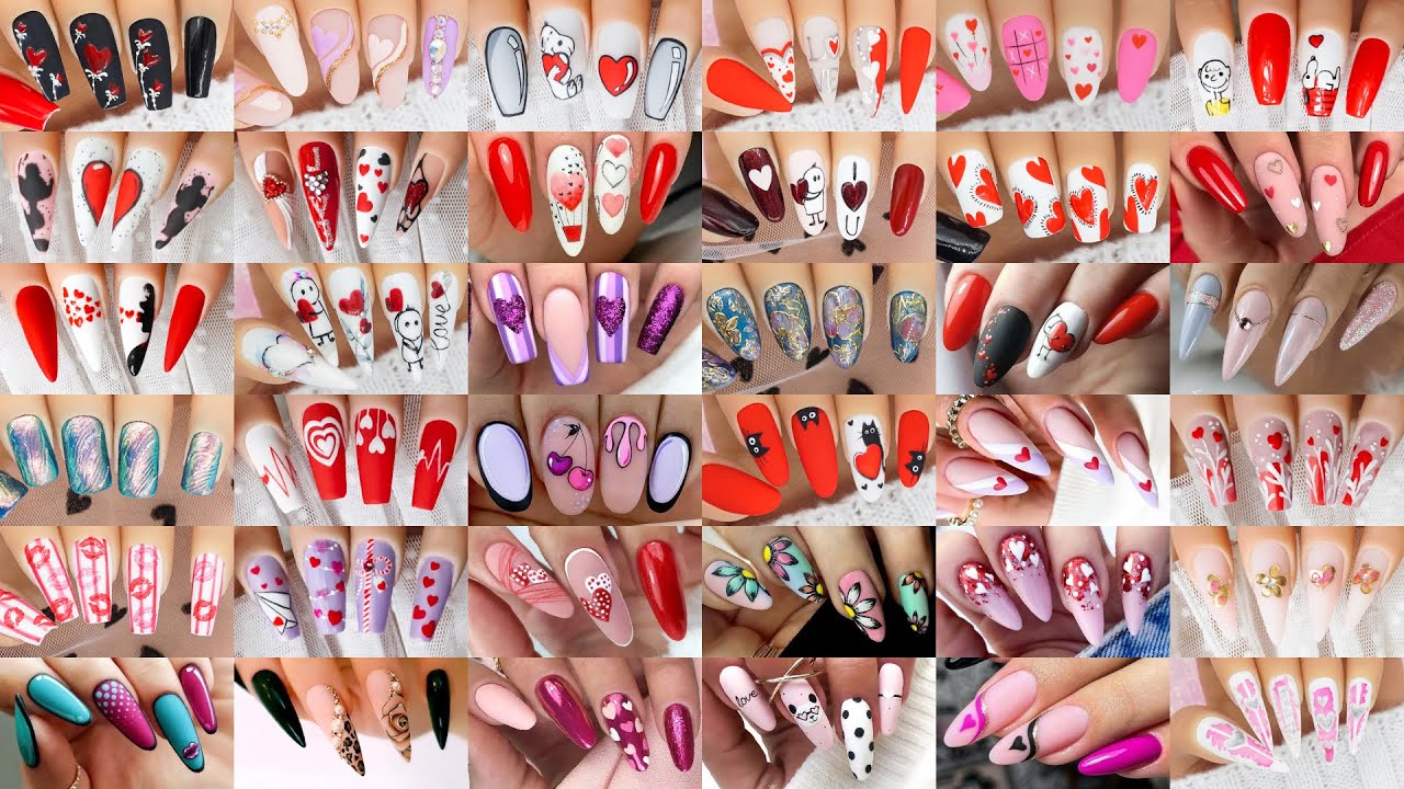 Simple Valentine’s Day Nail Art Ideas 💅❤️| Easy & Romantic Designs 2026 | Cute Nails 💖