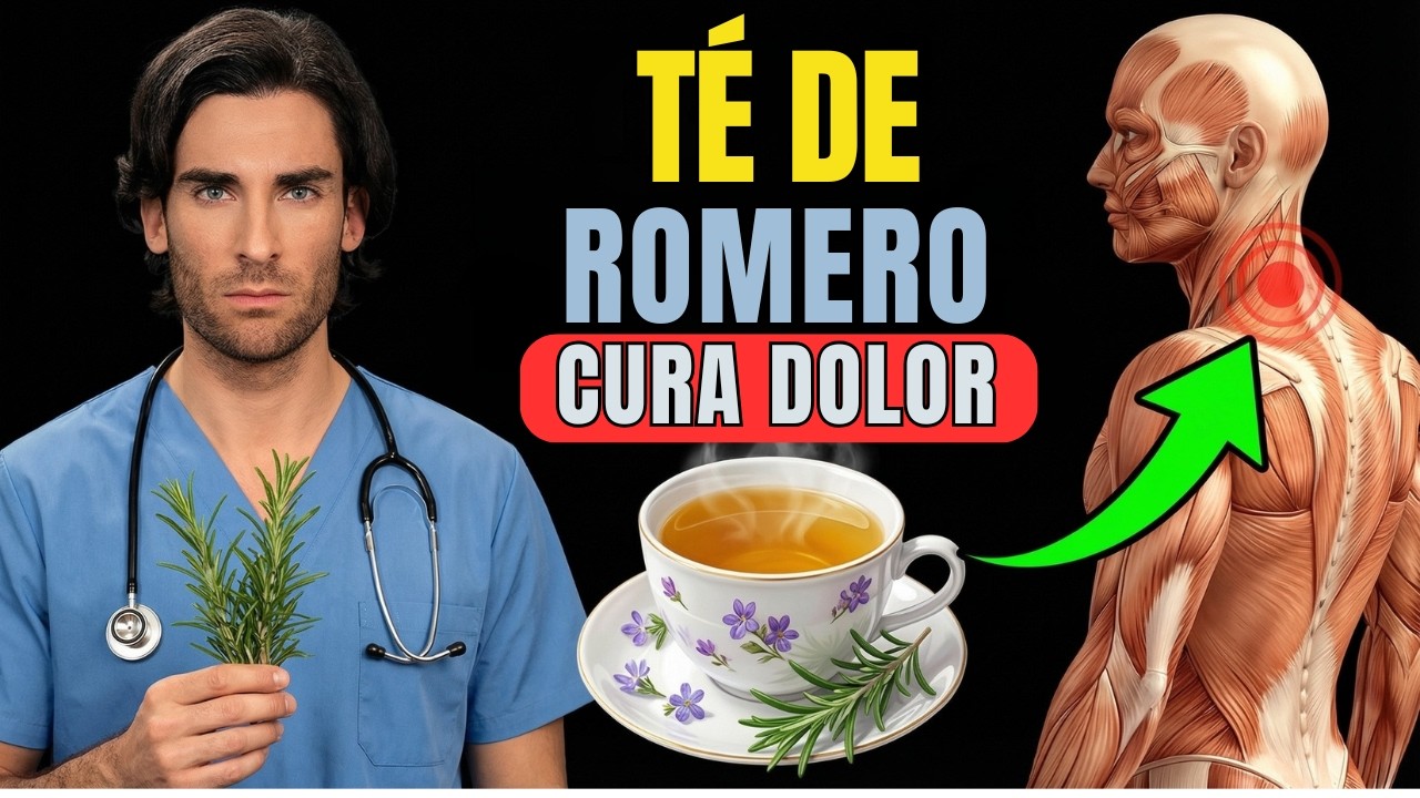 7 PROBLEMAS de SALUD que MEJORAN Después de los 60 con TÉ de ROMERO | Cómo PREPARARLO Correctamente