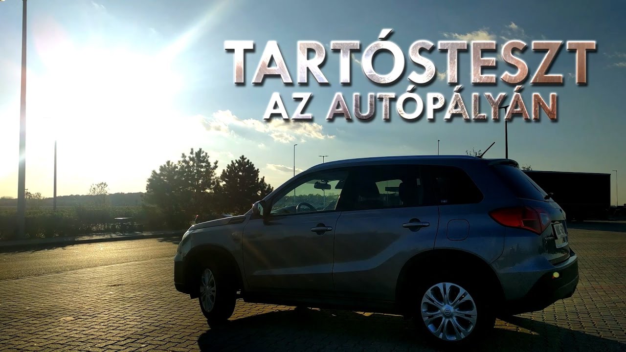 SUZUKI VITARA 1.6 BENZIN - AUTÓPÁLYA TARTÓSTESZT