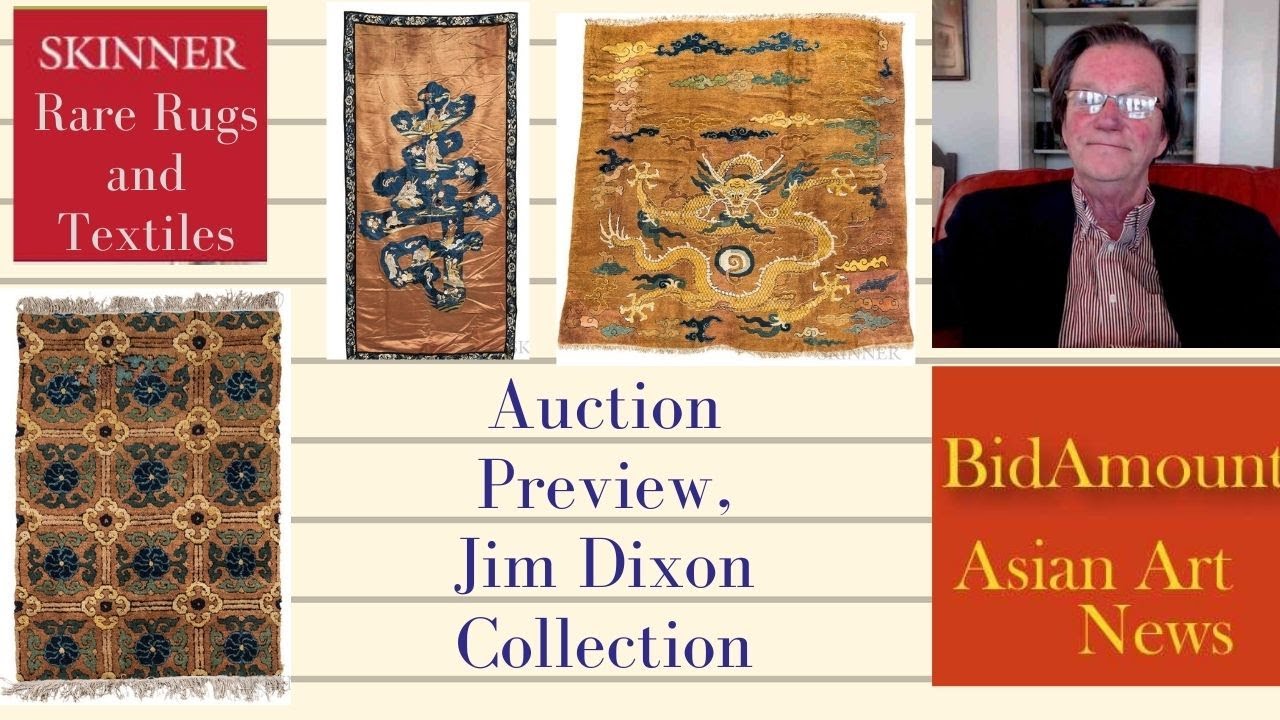 Antique Rug Auction Preview THE JIM DIXON Collection Of Rare Chinese and Middle Eastern Carpets