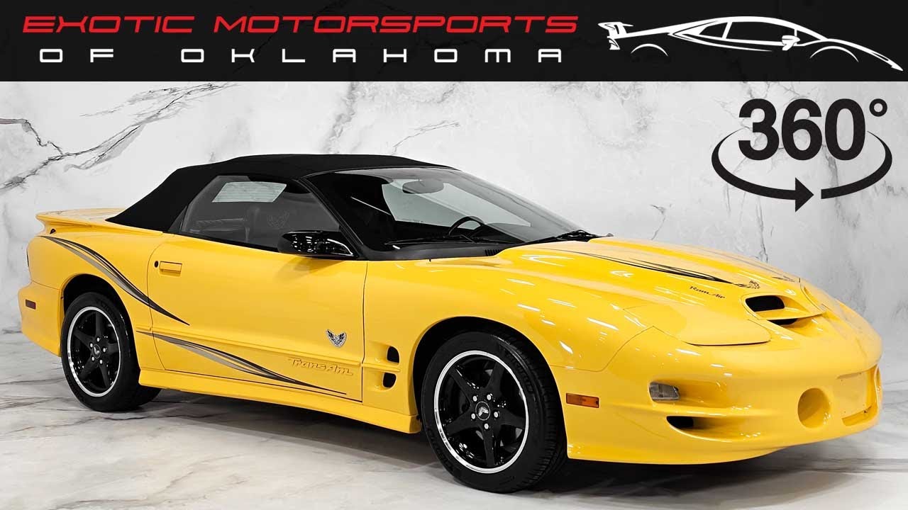 C1676 2002 PONTIAC FIREBIRD TRANS AM Collectors Edition