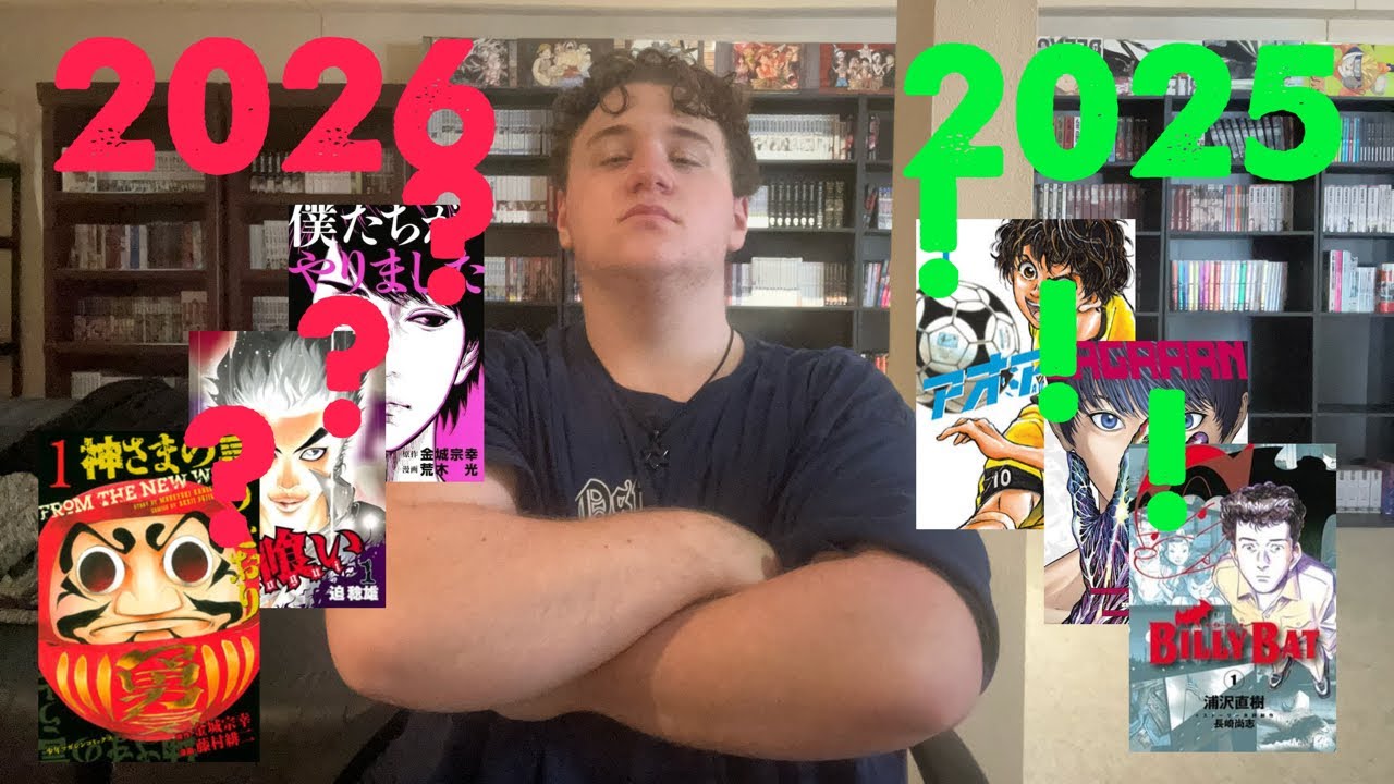 THE PREDICTION KING MAKES 20 Manga Predictions for 2026