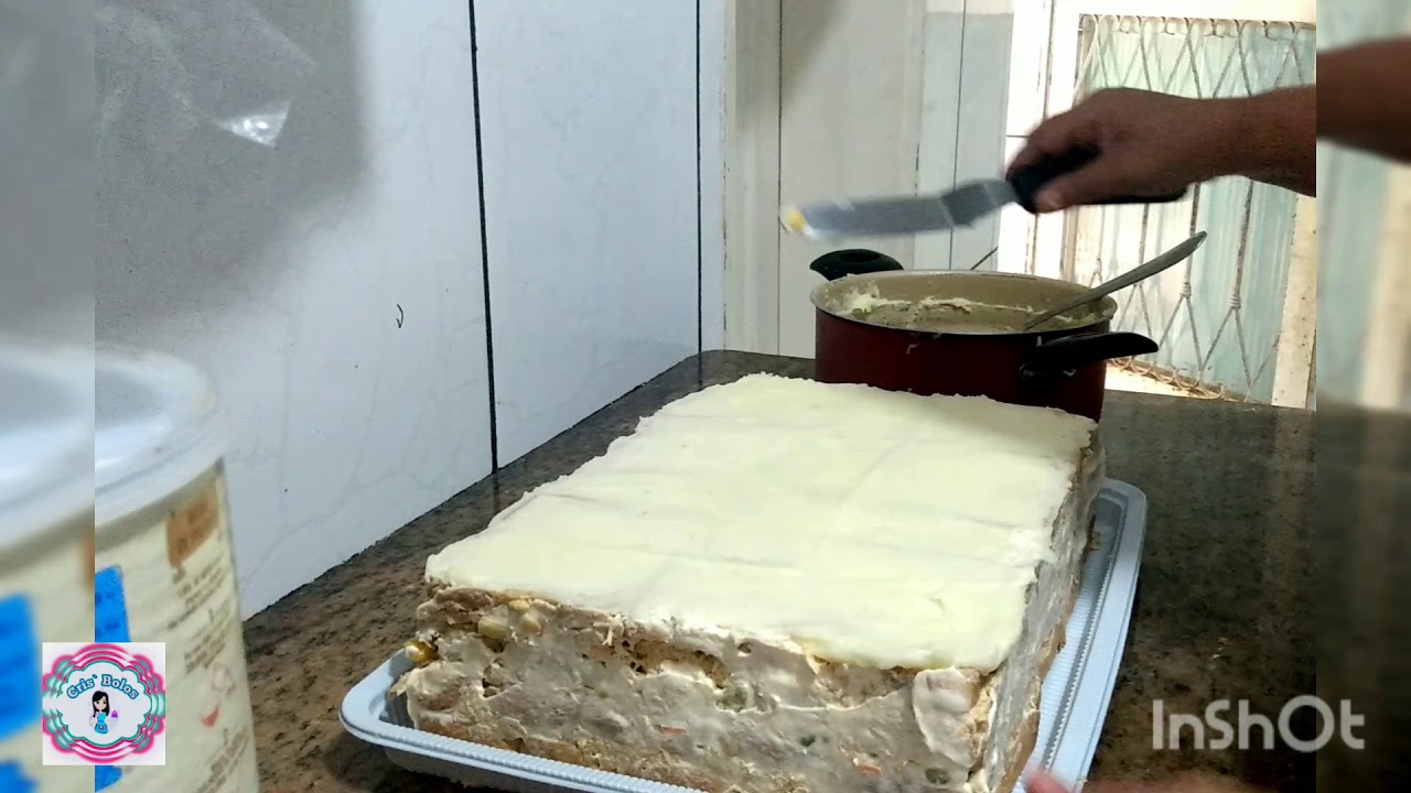 Torta Salgada Para 40 a 45 Pessoas,,😉
