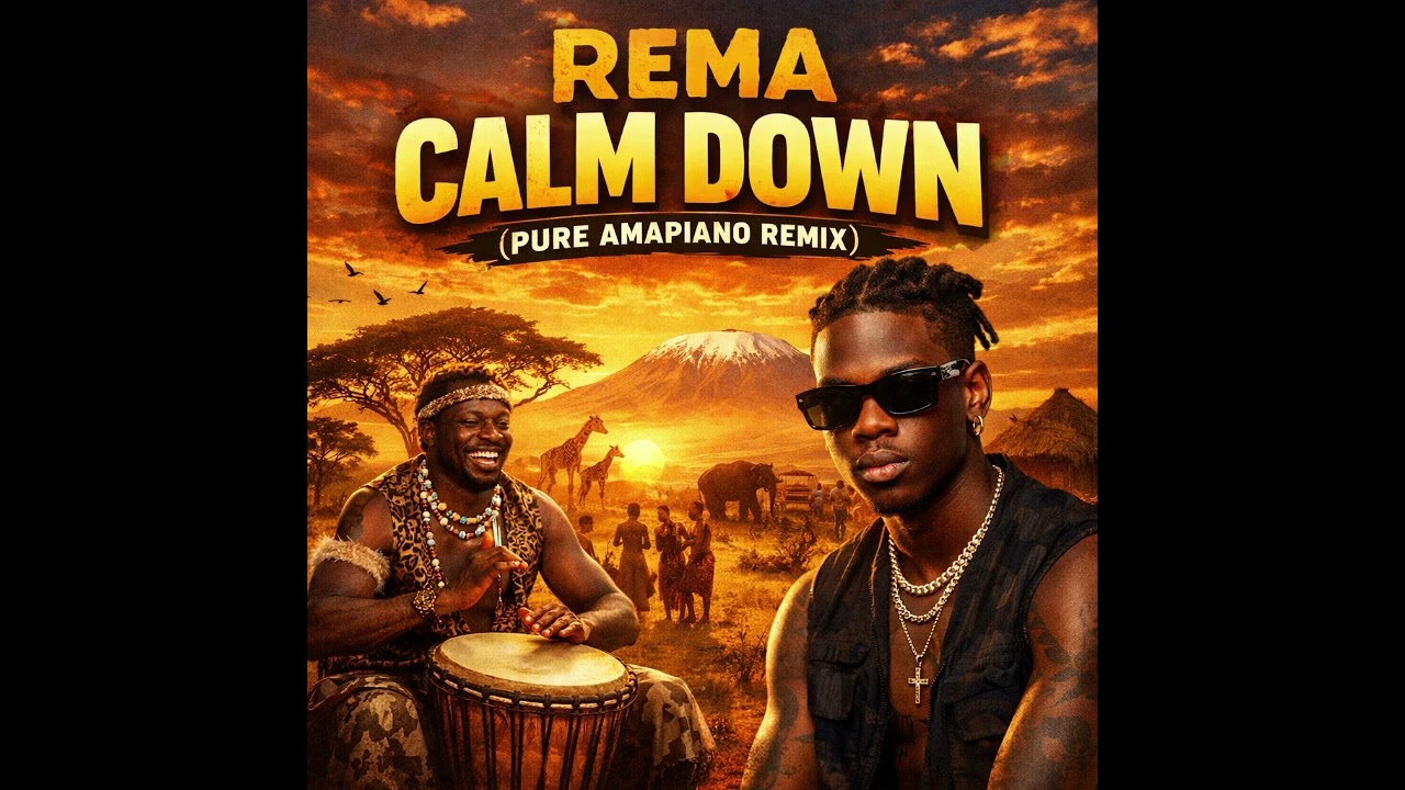 Rema - Calm Down (Pure Amapiano Remix) | AlgoRhythm