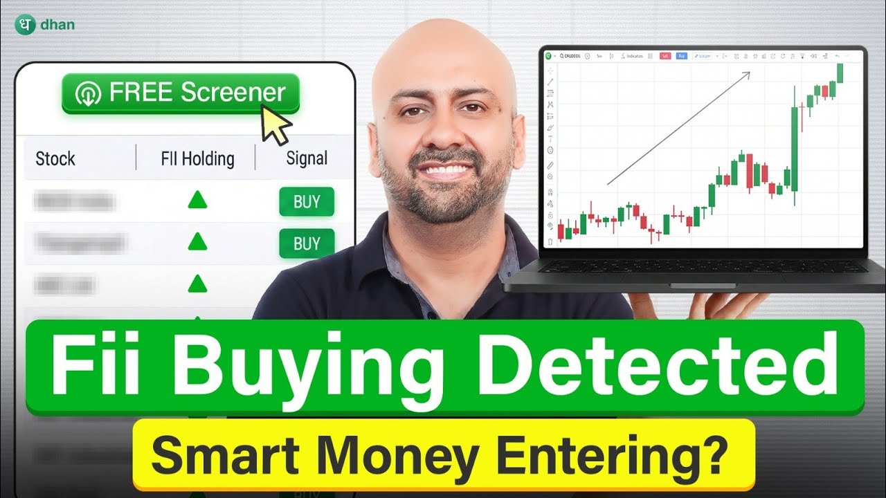 How to Find Smart Money Stocks Using FII Data & Momentum