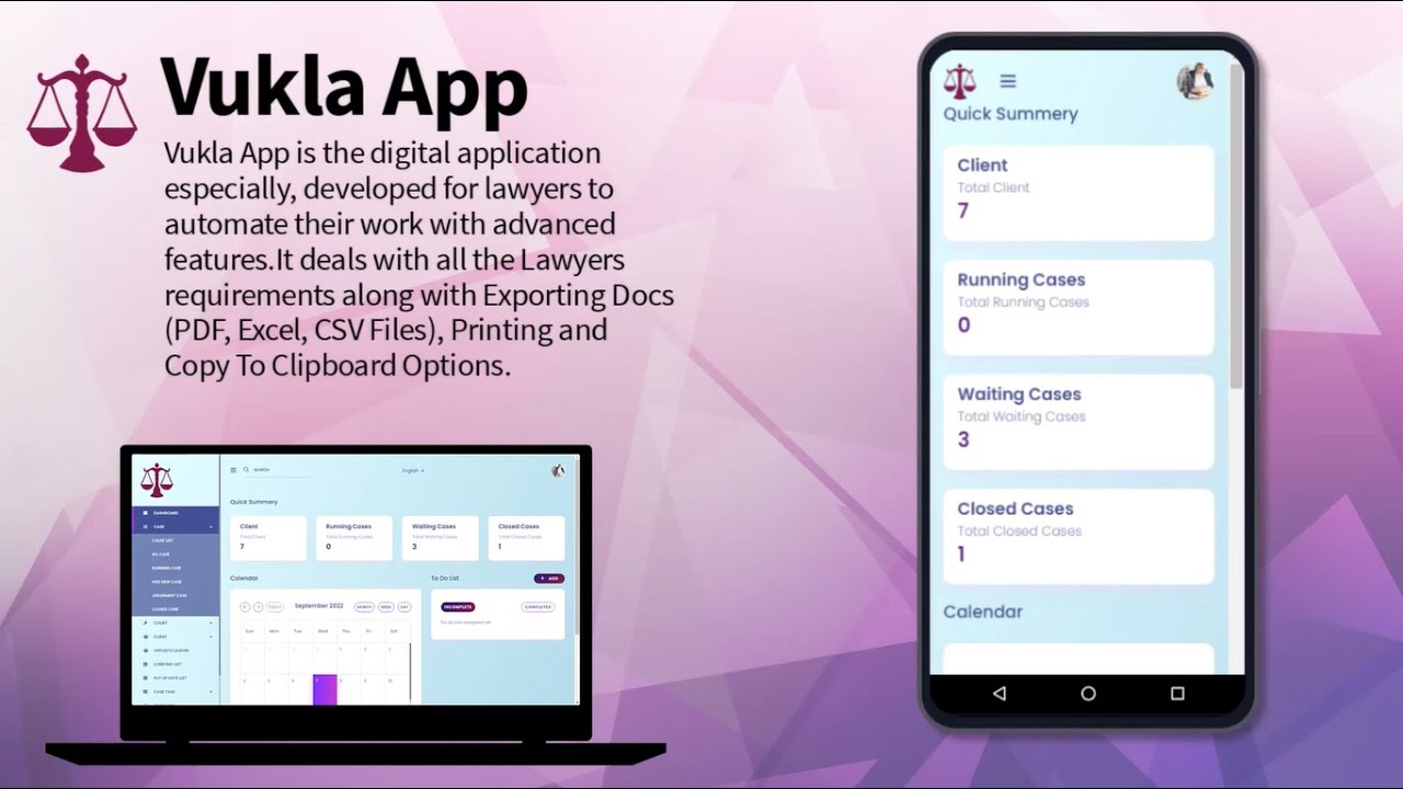 Vukla App | The Best Lawyer App