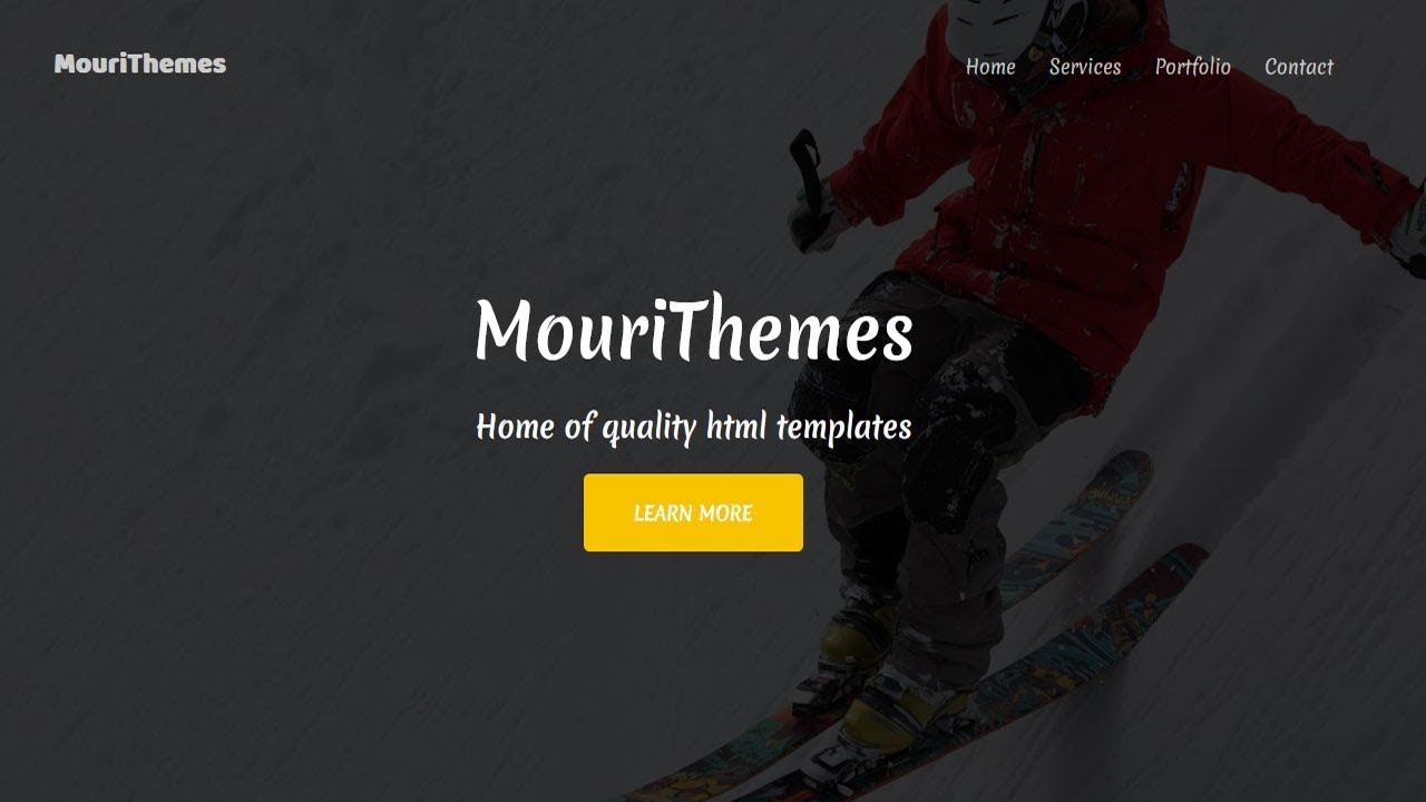 Simple Responsive Website layout with Flexbox | Flexbox Page layout design Tutorial