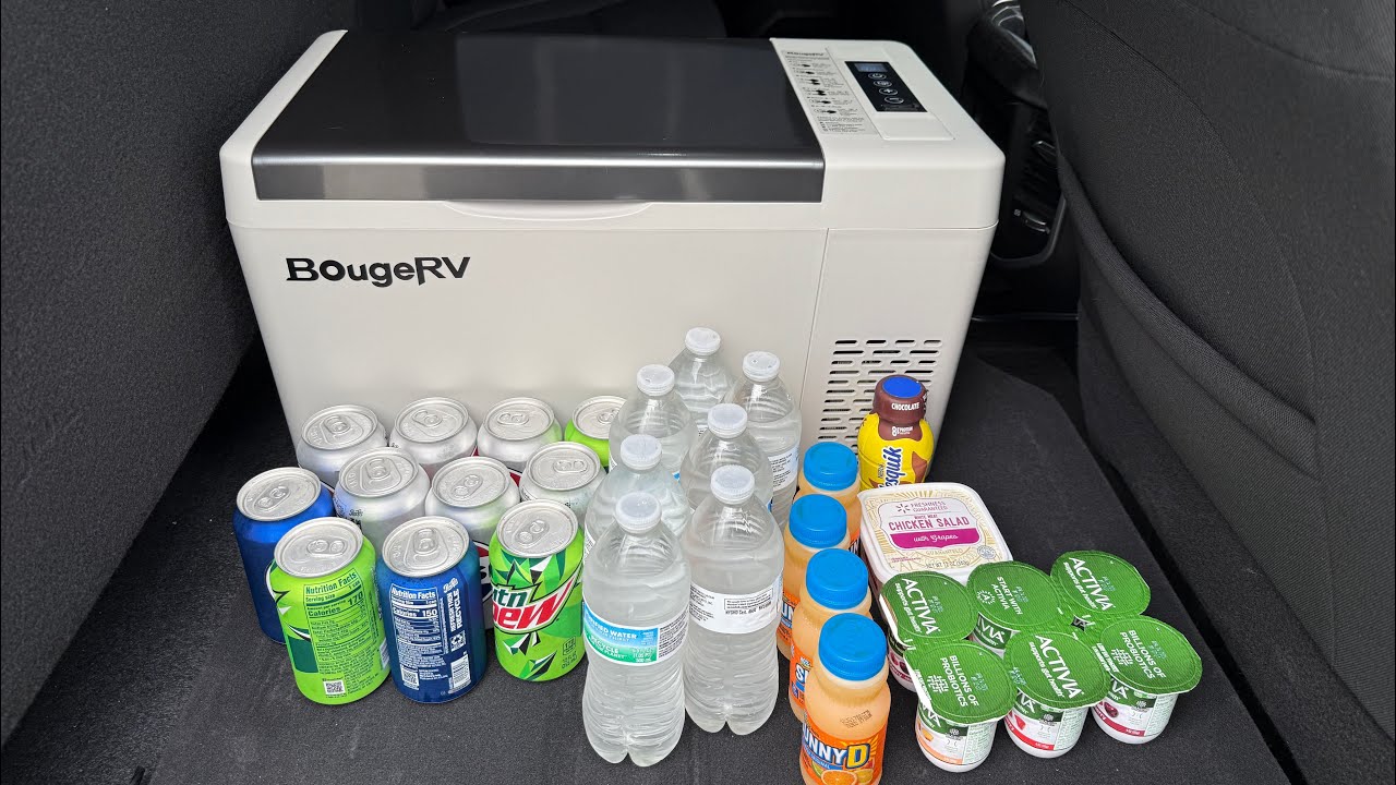 BougeRV 12V 23QT Portable Travel Refrigerator Unboxing & Review
