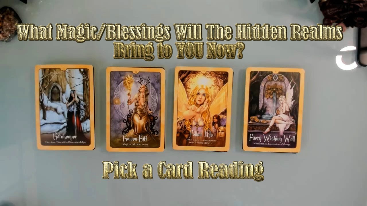 MAGIC FROM THE HIDDEN REALMS FOR YOU! 🔮💎⚡ THE NEXT BLESSINGS TO COME! 😍😎🎁  PICK A CARD