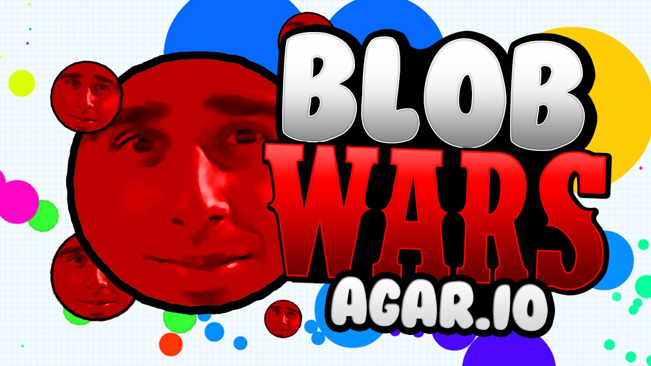 BLOB WARS #5 with Vikk, JJ, Simon & Josh (AGAR.IO / AGARIO)