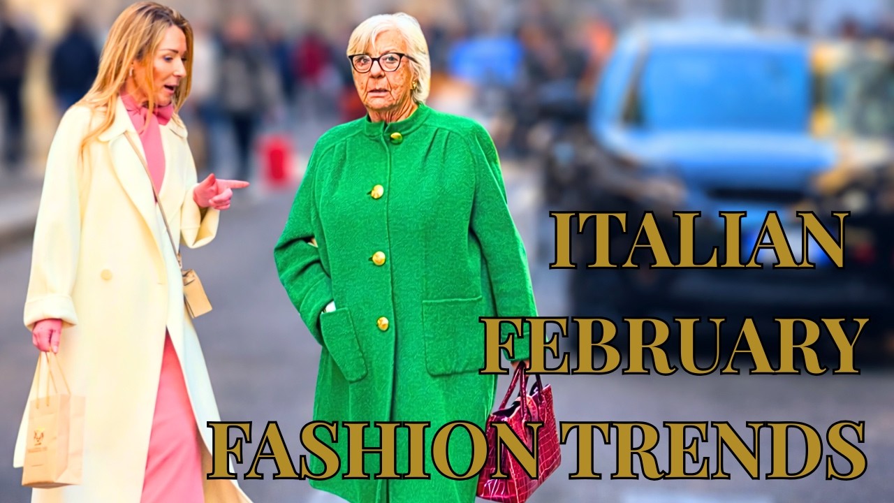 ITALIAN STREET STYLE 2026 🇮🇹  Milan’s Most Elegant Women