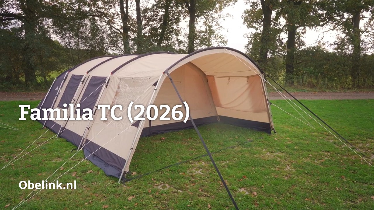 🆕 Nieuw: Obelink Familia TC tunneltent (2026) 🏕️ | Productvideo en how-to | Obelink