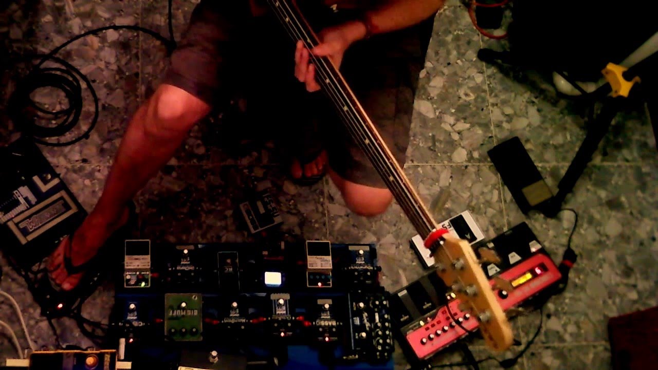 EBS BassIq Octabass Wahone Multidrive Pedalboard