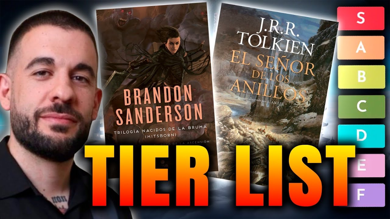 👉🏼 TIERLIST de mis LIBROS de FANTASÍA FAVORITOS 📚