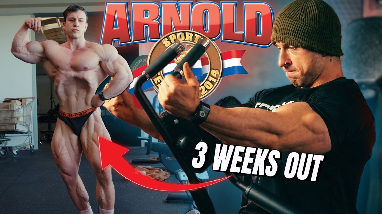 3 WEEKS OUT, AGGIORNAMENTO E ALLENAMENTO DA TOORX! // ROAD TO ARNOLD CLASSIC - EP.7