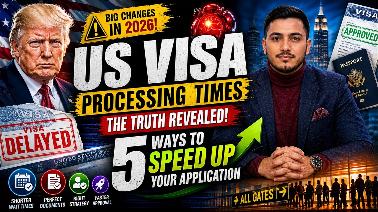 BREAKING 2026: US Visa Delays EXPOSED &ndash; 5 Ways to Get Approved FAST!