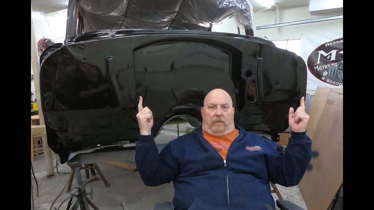 Можно ли с помощью Caveman Paint..1955 завершить кастомизированный брандмауэр Chevrolet?