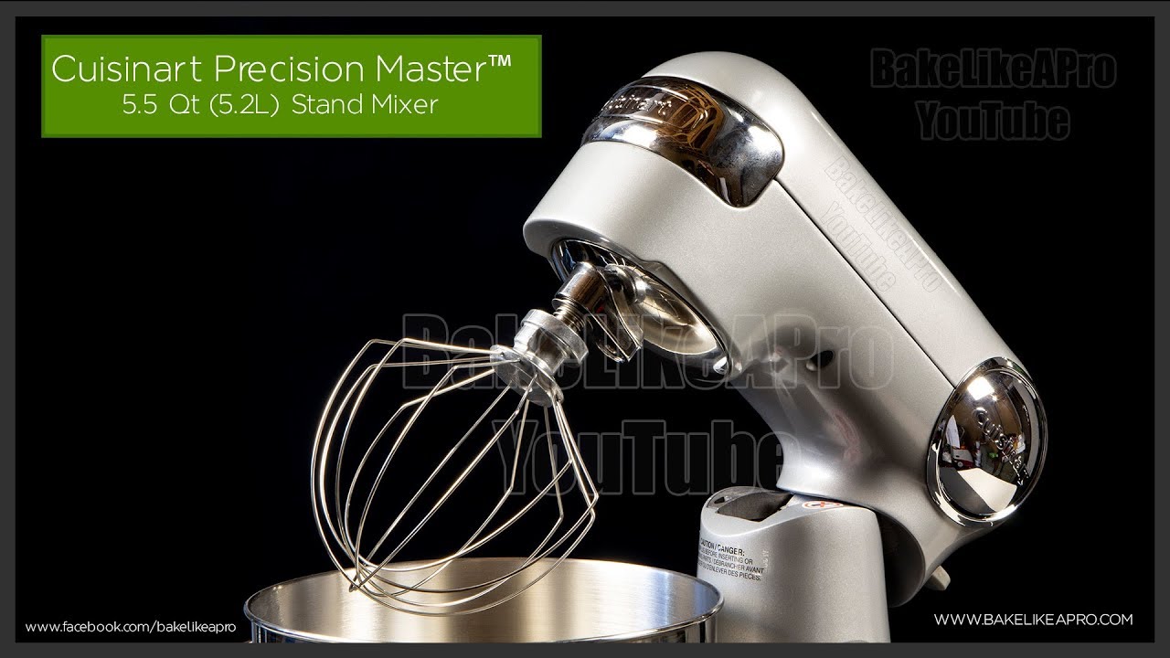 Обзор стационарного миксера Cuisinart Precision Master
