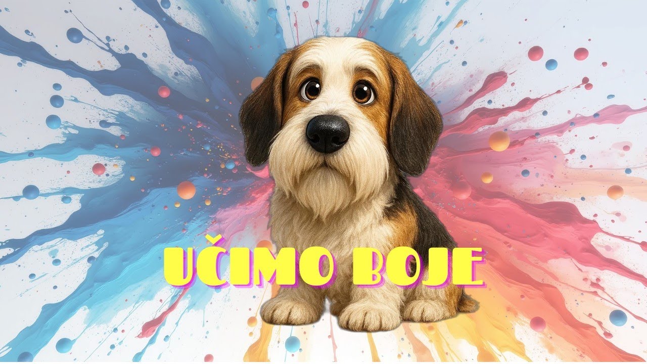 Učimo boje 🎨🐶 | Džonijeva škola za decu
