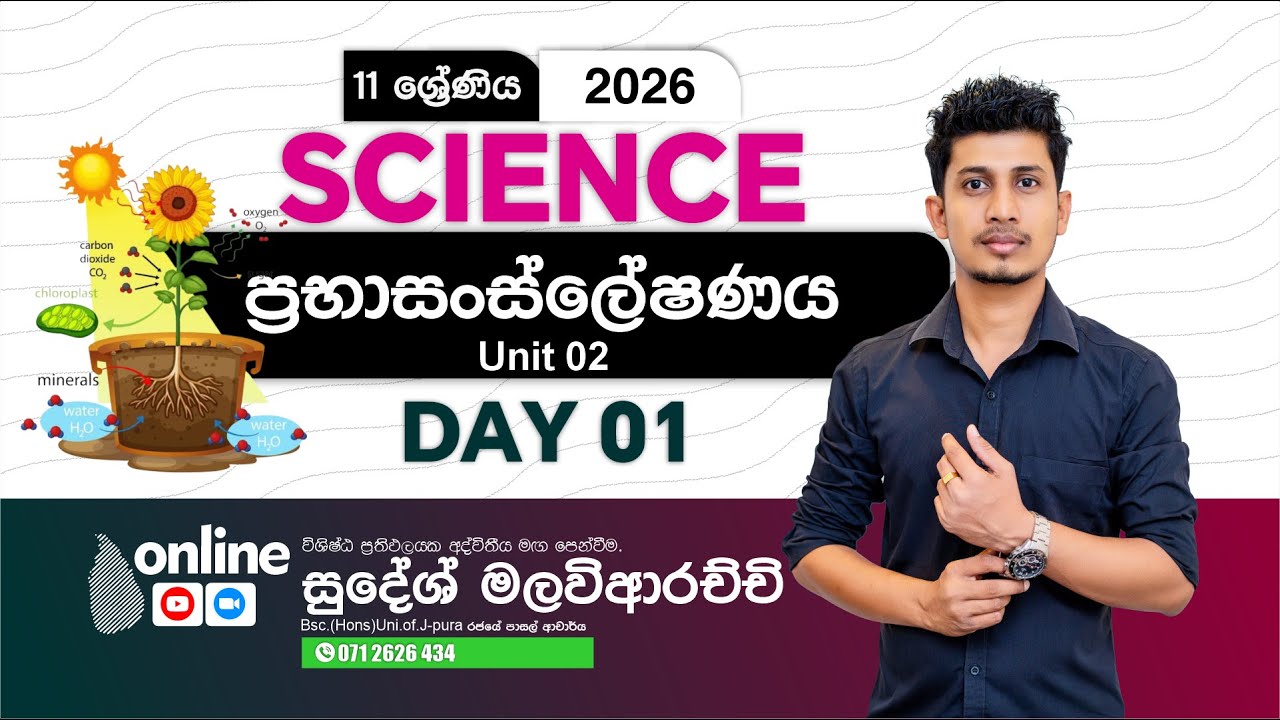 𝐆𝐫𝐚𝐝𝐞 𝟏𝟏 | 𝐏𝐡𝐨𝐭𝐨𝐬𝐲𝐧𝐭𝐡𝐞𝐬𝐢𝐬  | 𝐃𝐚𝐲 𝟎𝟏