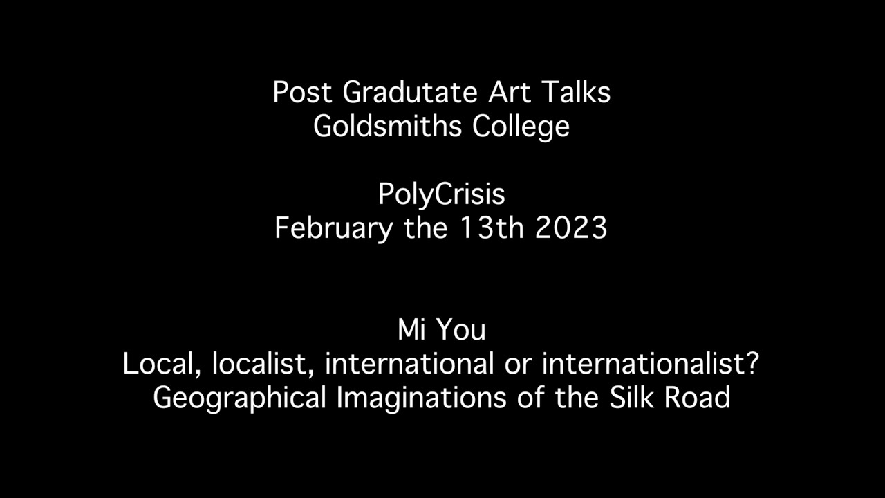Mi You - Local, localist, international or internationalist?
