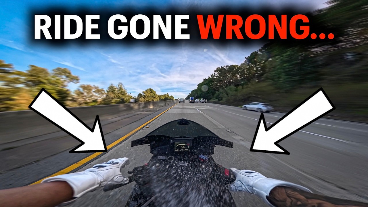 THIS CHILL RIDE WENT VERY WRONG… | YAMAHA R9