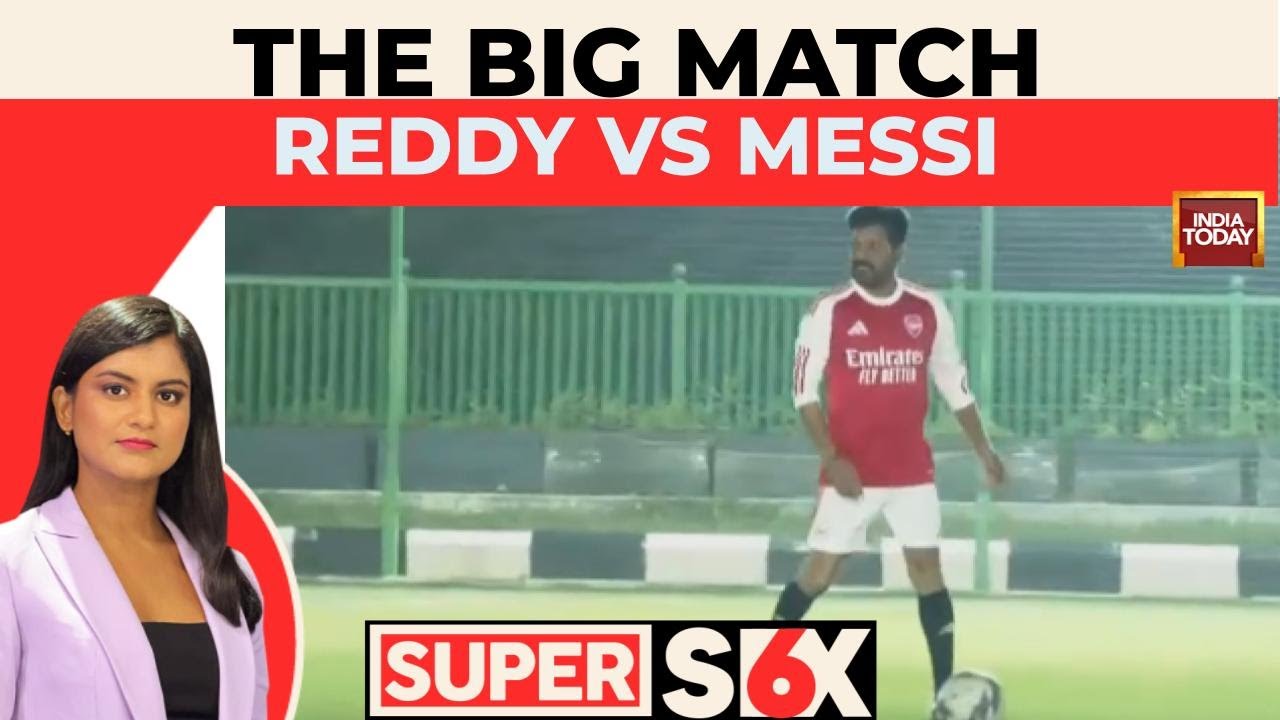 Telangana CM Revanth Reddy To Play Football Against Lionel Messi In Hyderabad On Dec 13