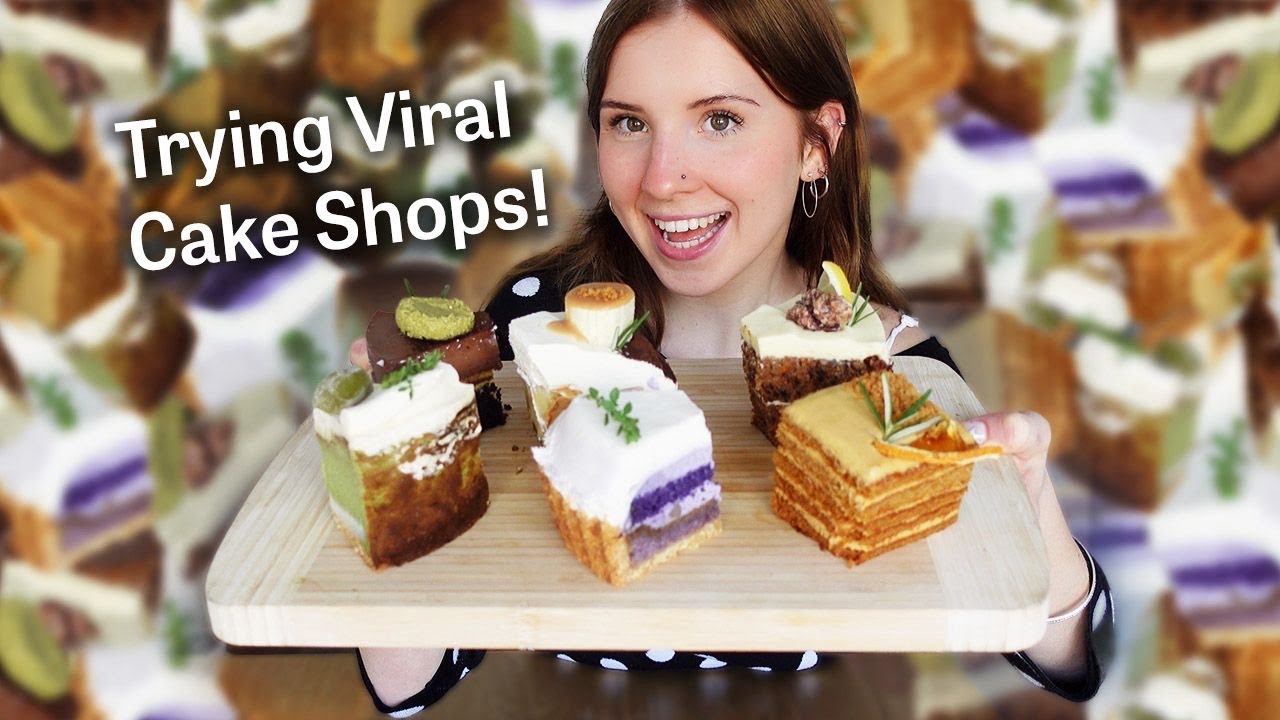 Trying Viral Cake Shops (to see if they're worth the hype)