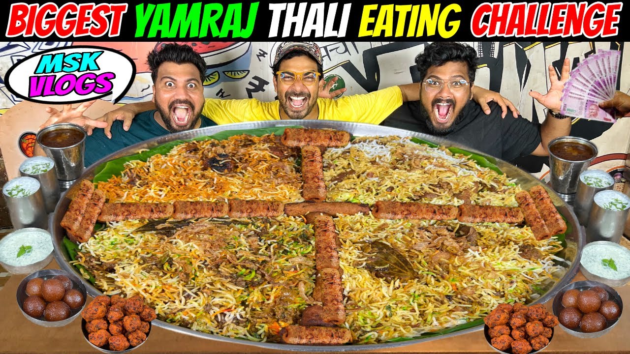 ГРАНДИОЗНЫЙ ЧЕЛЛЕНДЖ ПО ПОЕДАНИЮ ТХАЛИ ОТ ЯМРАДЖА (при участии @MSKvlogs) | МАСШТАБНЫЙ КОНКУРС ПО...