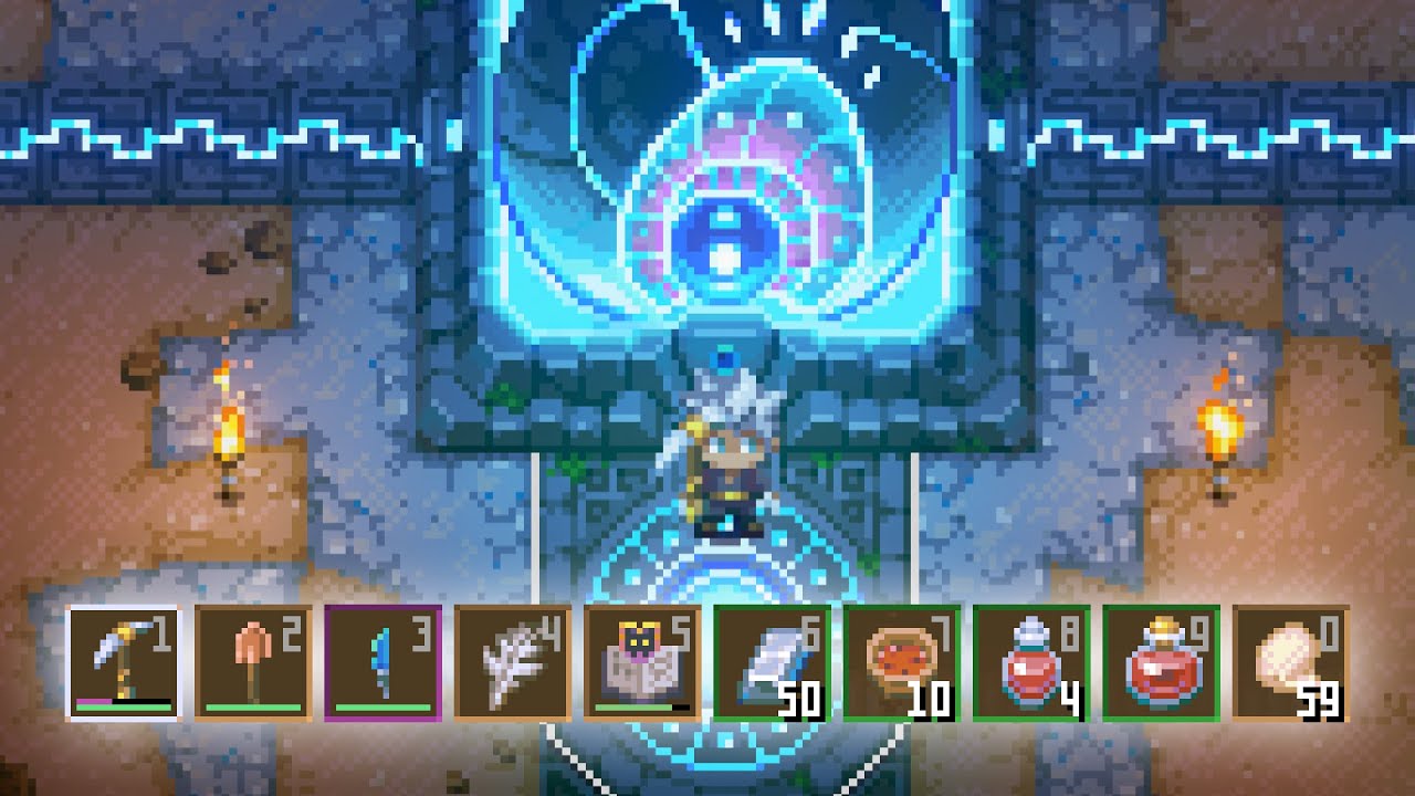 Я наконец-то поиграл в Core Keeper. Это как Terraria.