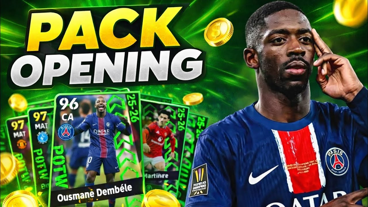 PEGUEI UM ÉPICO NO GIRO GRÁTIS 🥵 PACK OPENING NA BOX DE POTW NO EFOOTBALL MOBILE 