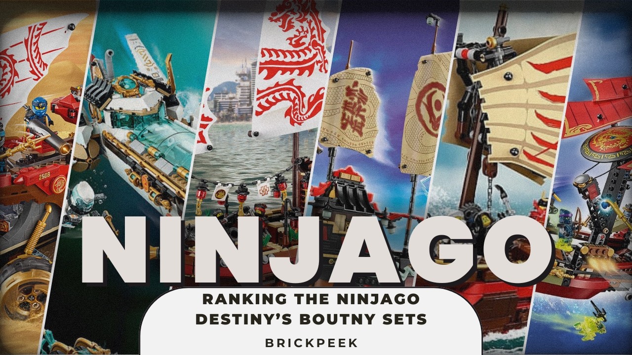 The ULTIMATE Destiny's Bounty Ranking! Which ship wins? | Ranking EVERY NINJAGO Destiny's Bounty