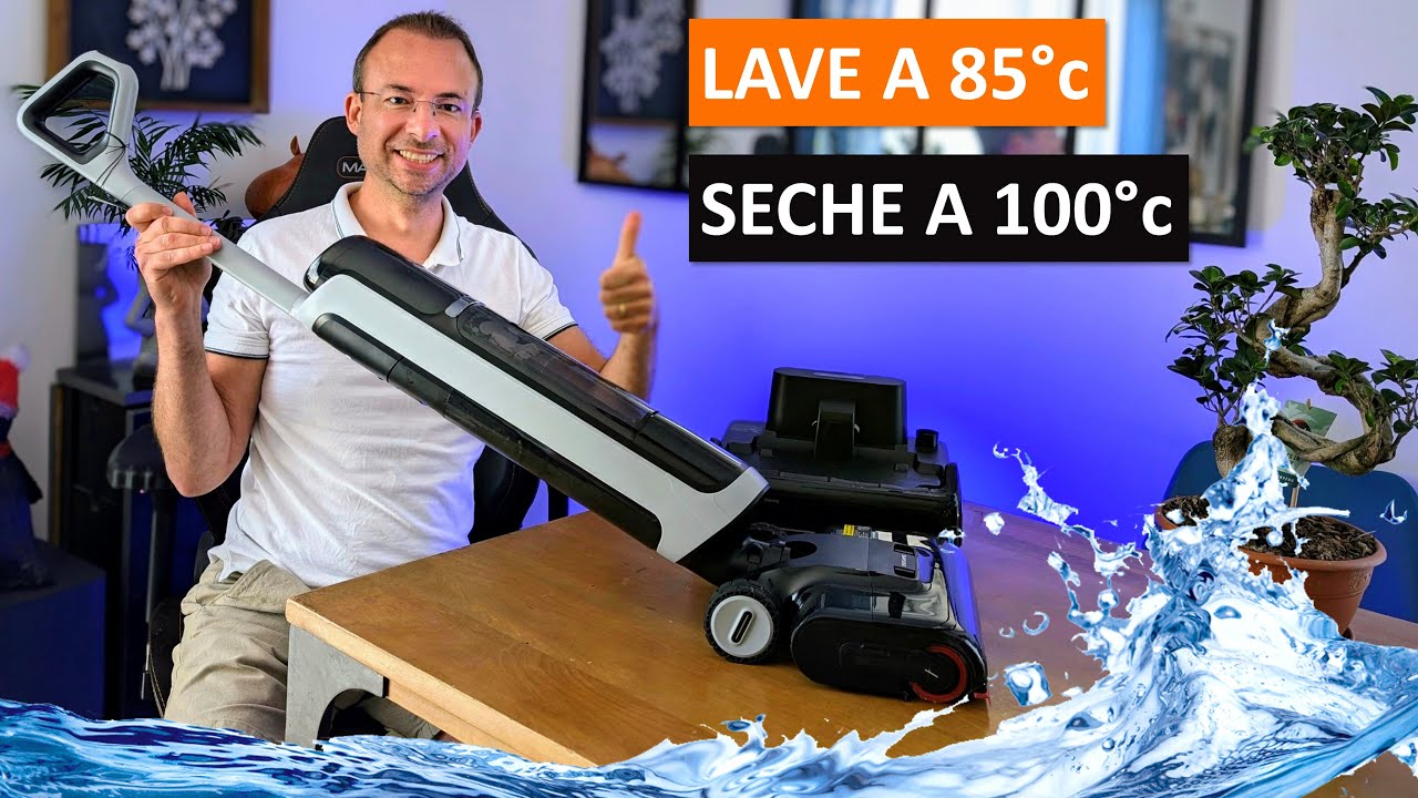 Dreame H15 Pro Heat ❤️ Le SEUL nettoyeur de sol à l'EAU CHAUDE